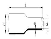 Tub termcontractibil la rece 92/39mm HZS92-400
