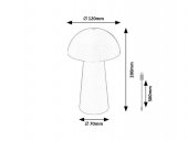 Veioza moderna led 1.5W MIREO 76036 Rabalux